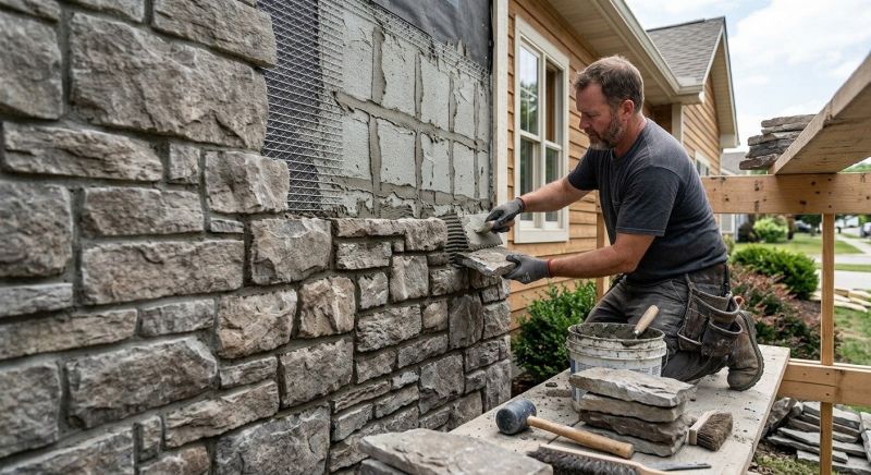 Artificial Stone Installation in Arapahoe County, CO