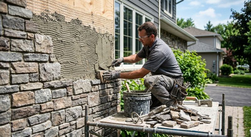 Artificial Stone Installation in Commerce City, CO