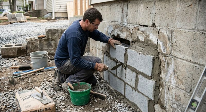 Block Wall Repair in Littleton, CO