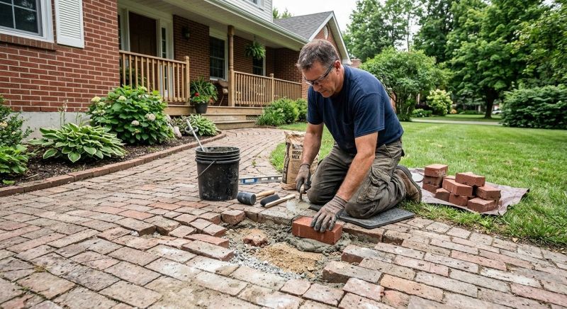 Brick Flatwork Repair in Adams County, CO