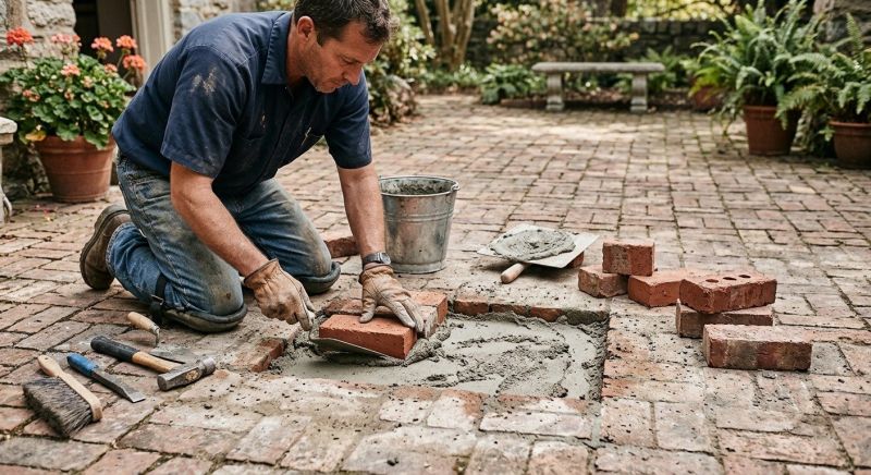 Brick Flatwork Repair in Denver, CO