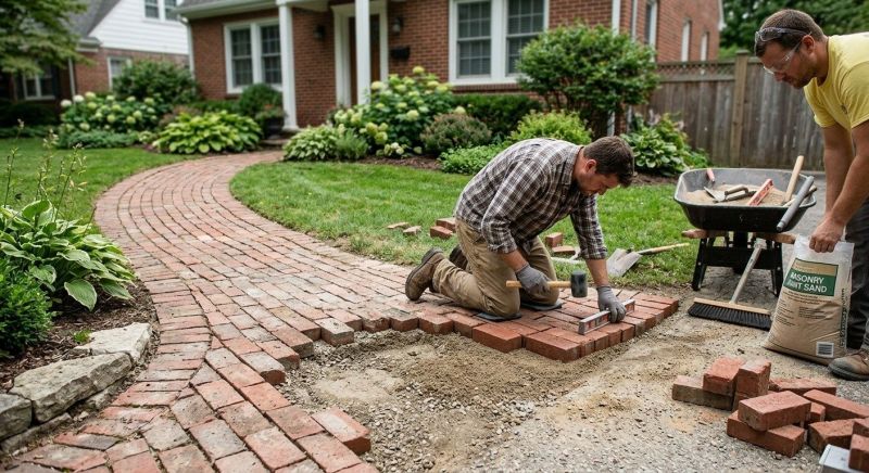 Brick Flatwork Repair in Lafayette, CO