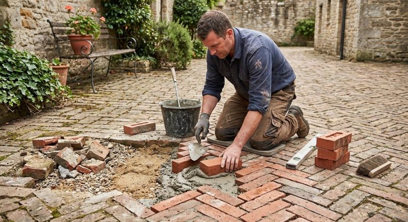 Brick Floor Repair in Denver County, CO