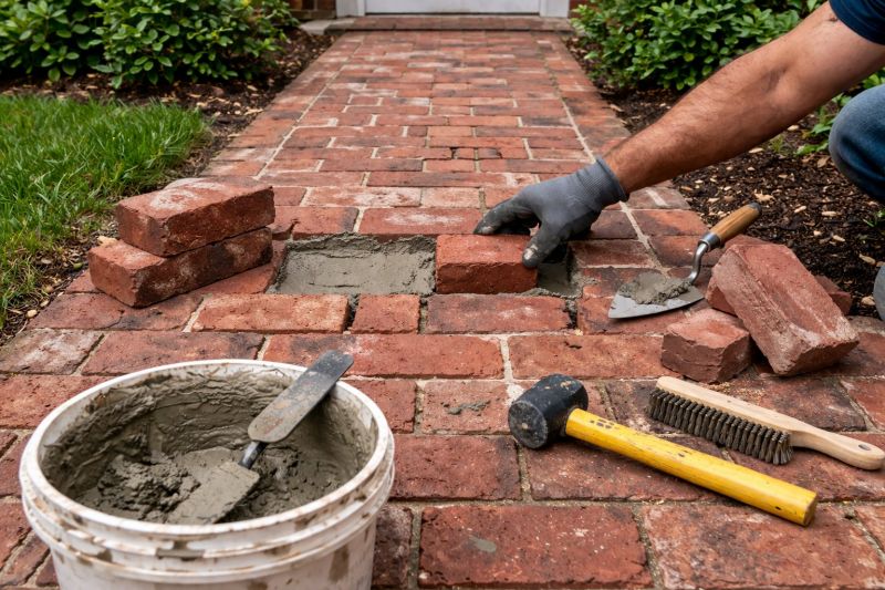 Brick Pathway Repair in Denver County, CO