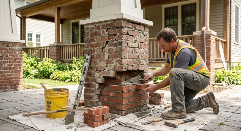 Brick Restoration in Brighton, CO