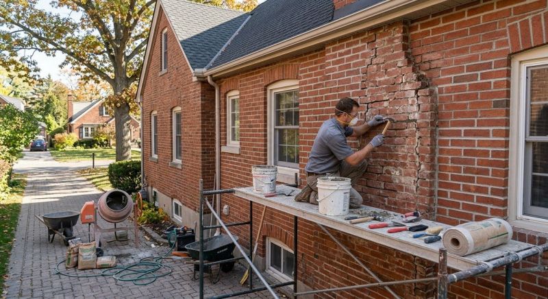 Brick Restoration in Commerce City, CO