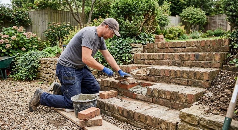 Brick Stairs Repair in Morrison, CO