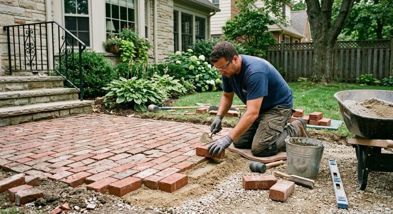 Brick Stoop Repair in Denver County, CO
