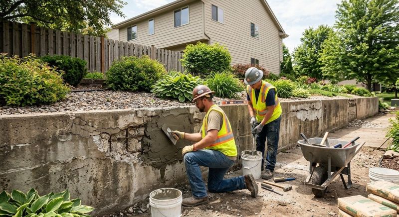 Retaining Wall Repair in Arapahoe County, CO