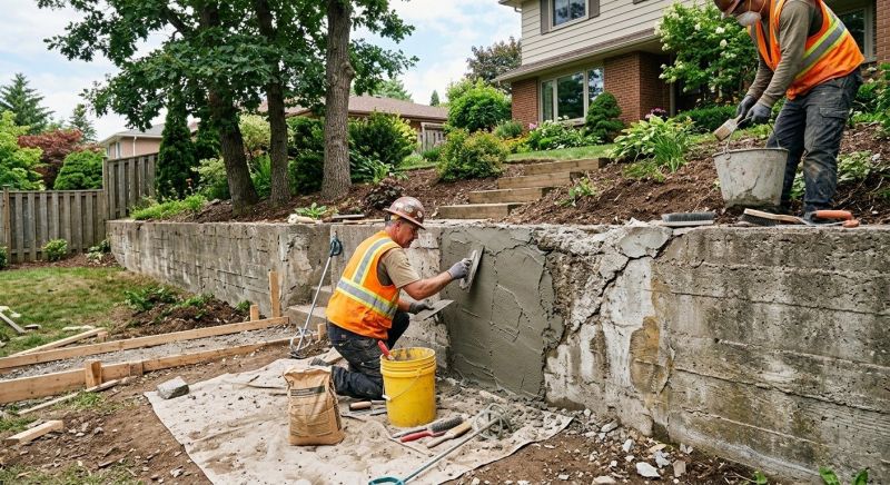Retaining Wall Repair in Arapahoe County, CO