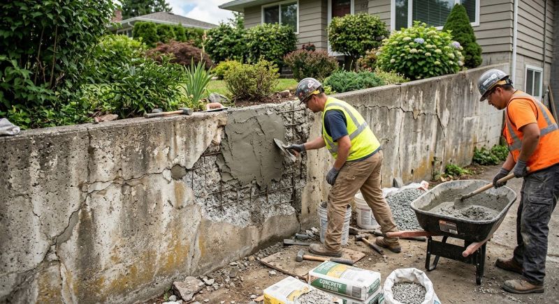Retaining Wall Repair in Brighton, CO