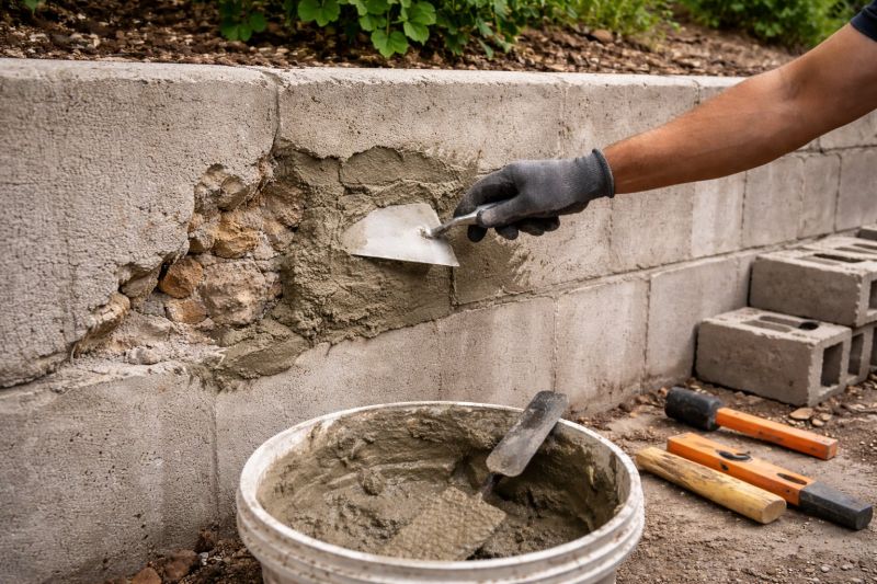 Retaining Wall Repair in Commerce City, CO