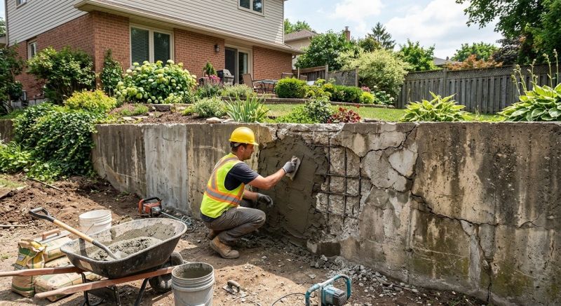 Retaining Wall Repair in Lafayette, CO
