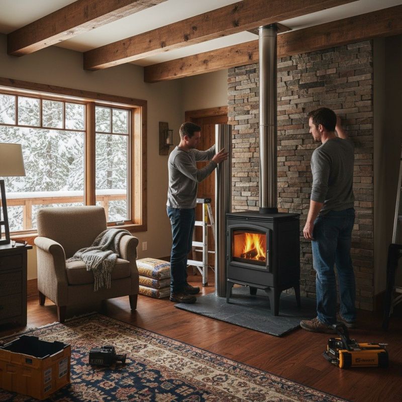Stone Chimney Installation in Englewood, CO