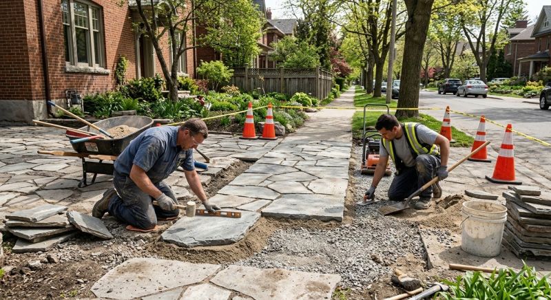 Stone Driveway Repair in Denver County, CO