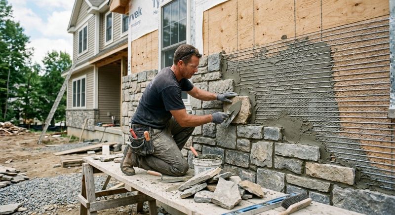 Stone Veneer Installation in Jefferson County, CO