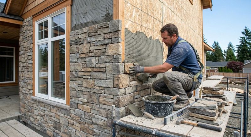 Stone Veneer Installation in Lafayette, CO