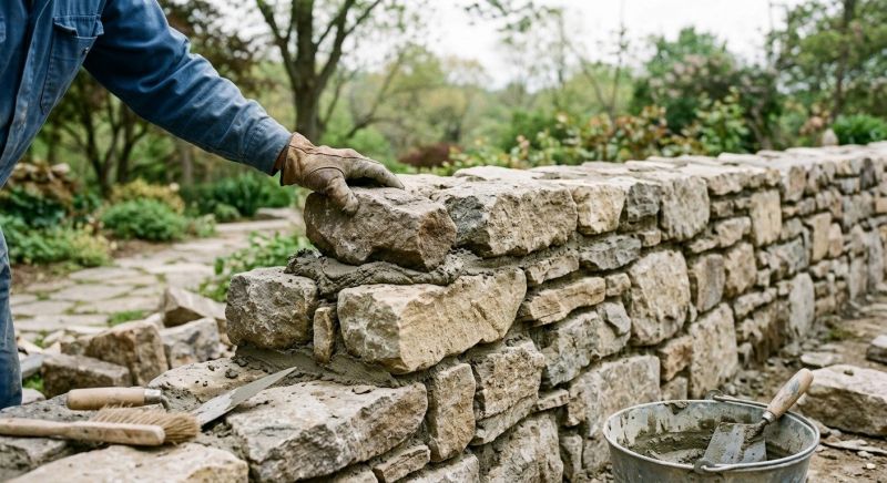 Stonework Installation in Arvada, CO