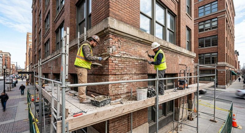 Commercial Masonry Repair in Castle Rock, CO